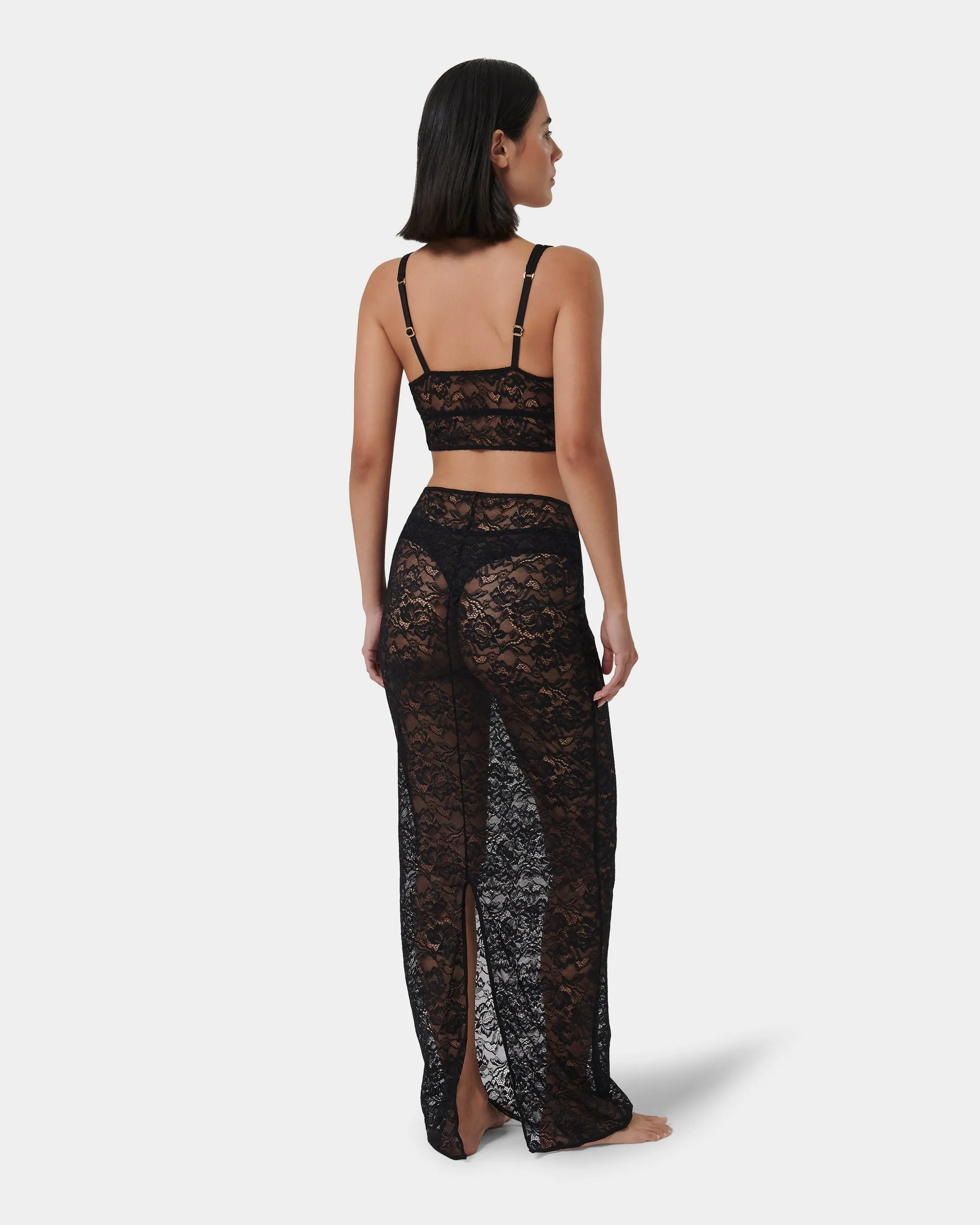 Fallon Long Skirt Black