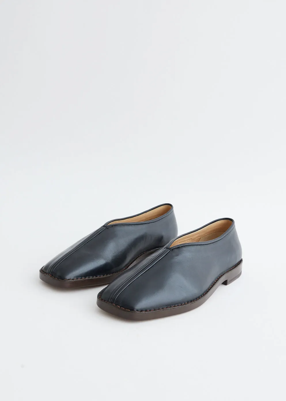 Flat Piped Slippers