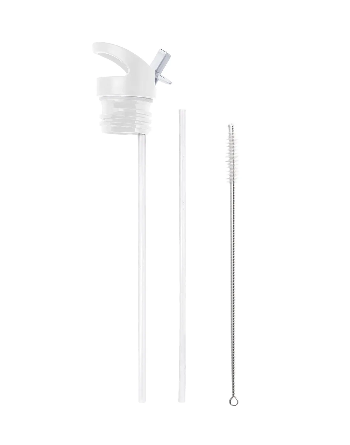Flip ‘N’ Sip Lid Multi Colors | 2 Straws   1 Cleaner