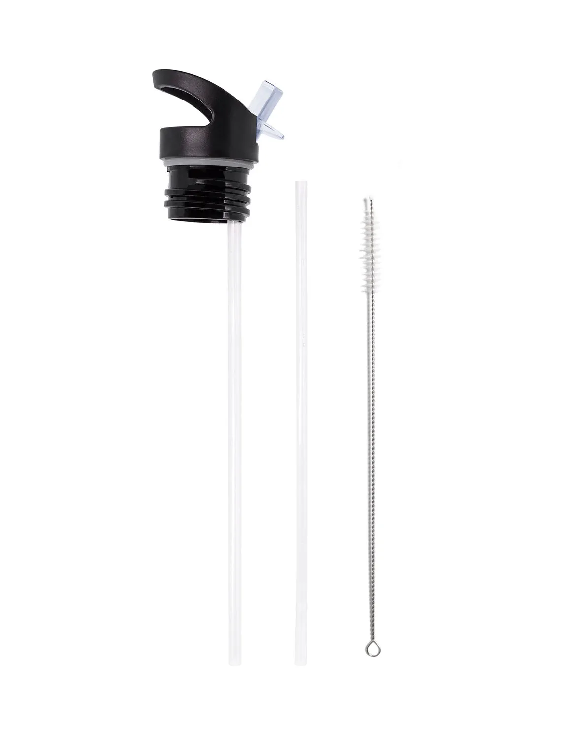 Flip ‘N’ Sip Lid Multi Colors | 2 Straws   1 Cleaner