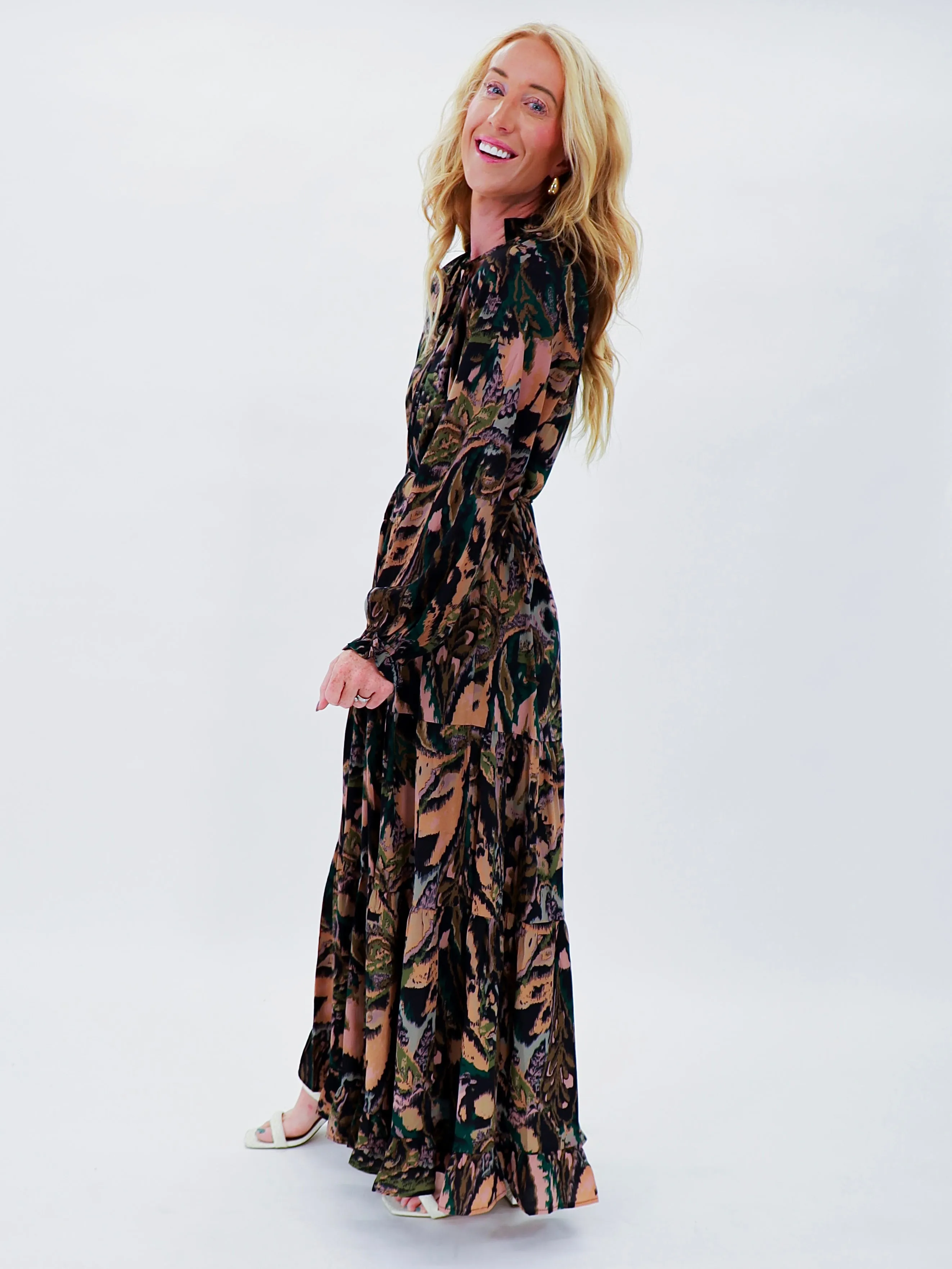 Flip The Switch Satin Dress