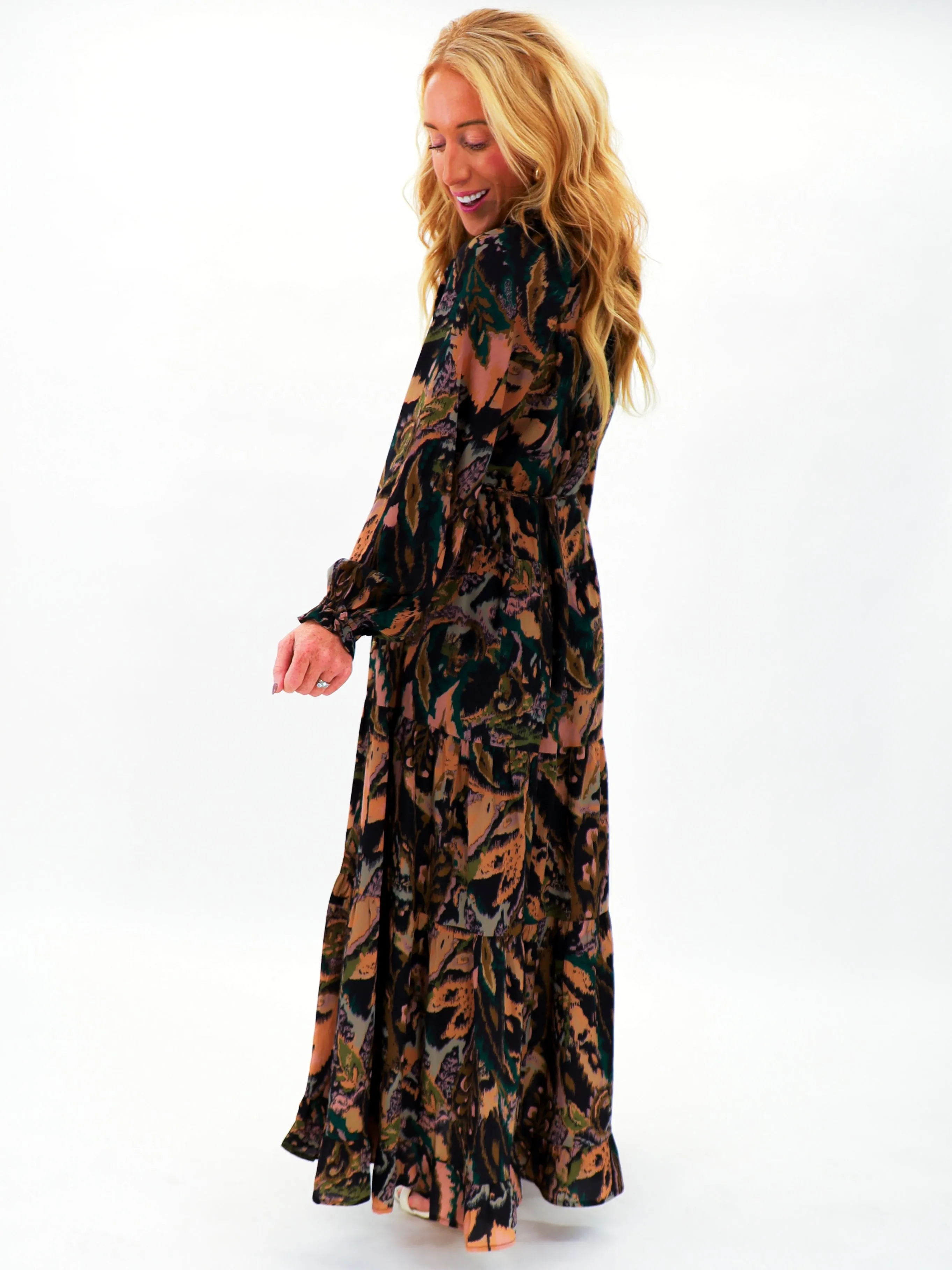 Flip The Switch Satin Dress