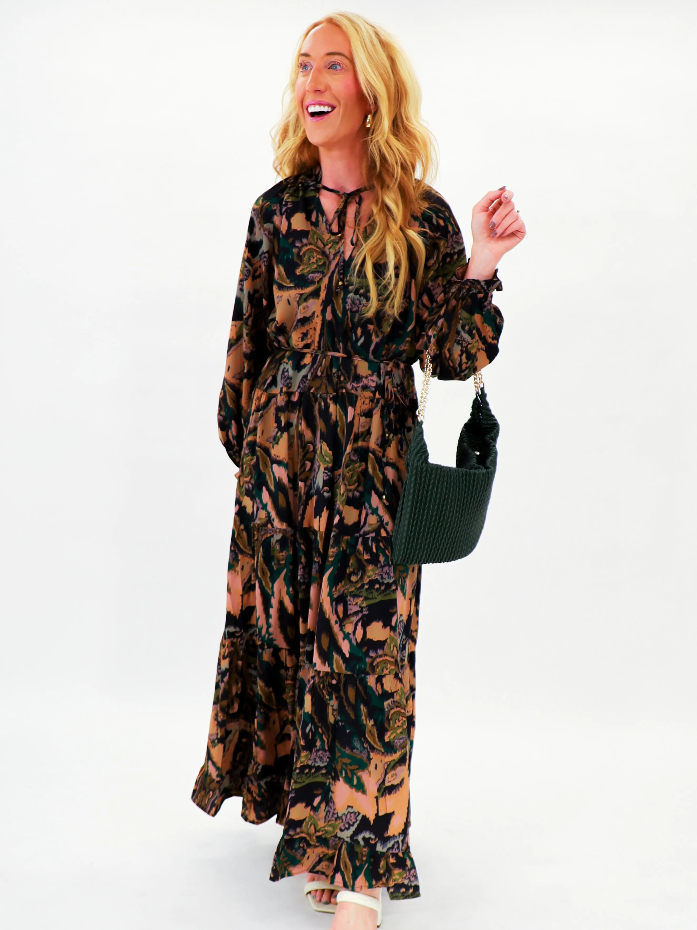 Flip The Switch Satin Dress