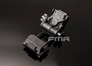 FMA L4G24 Nylon Helmet Mount for NVG PVS-15 / 18 - Black