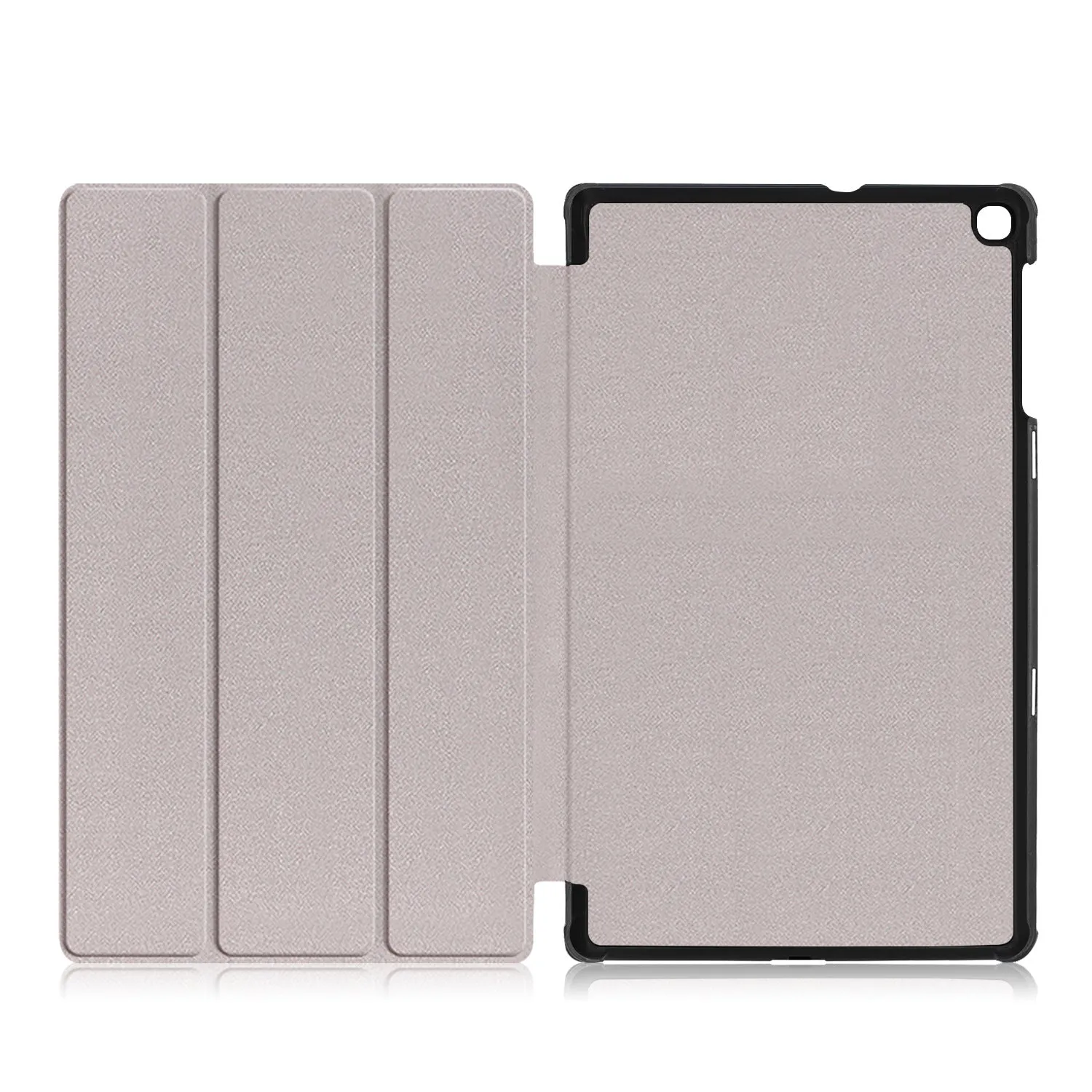 For Samsung Tab A 10.1 2019 T510 t515 Tablet PC Protective Case Flip Type Gold