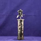 Forever Steel Rose Table Top Sculpture
