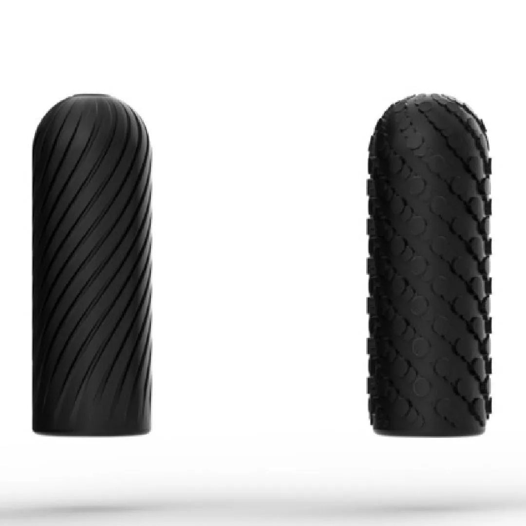 Ghost Discreet Reversible Silicone Pocket Stroker - Black