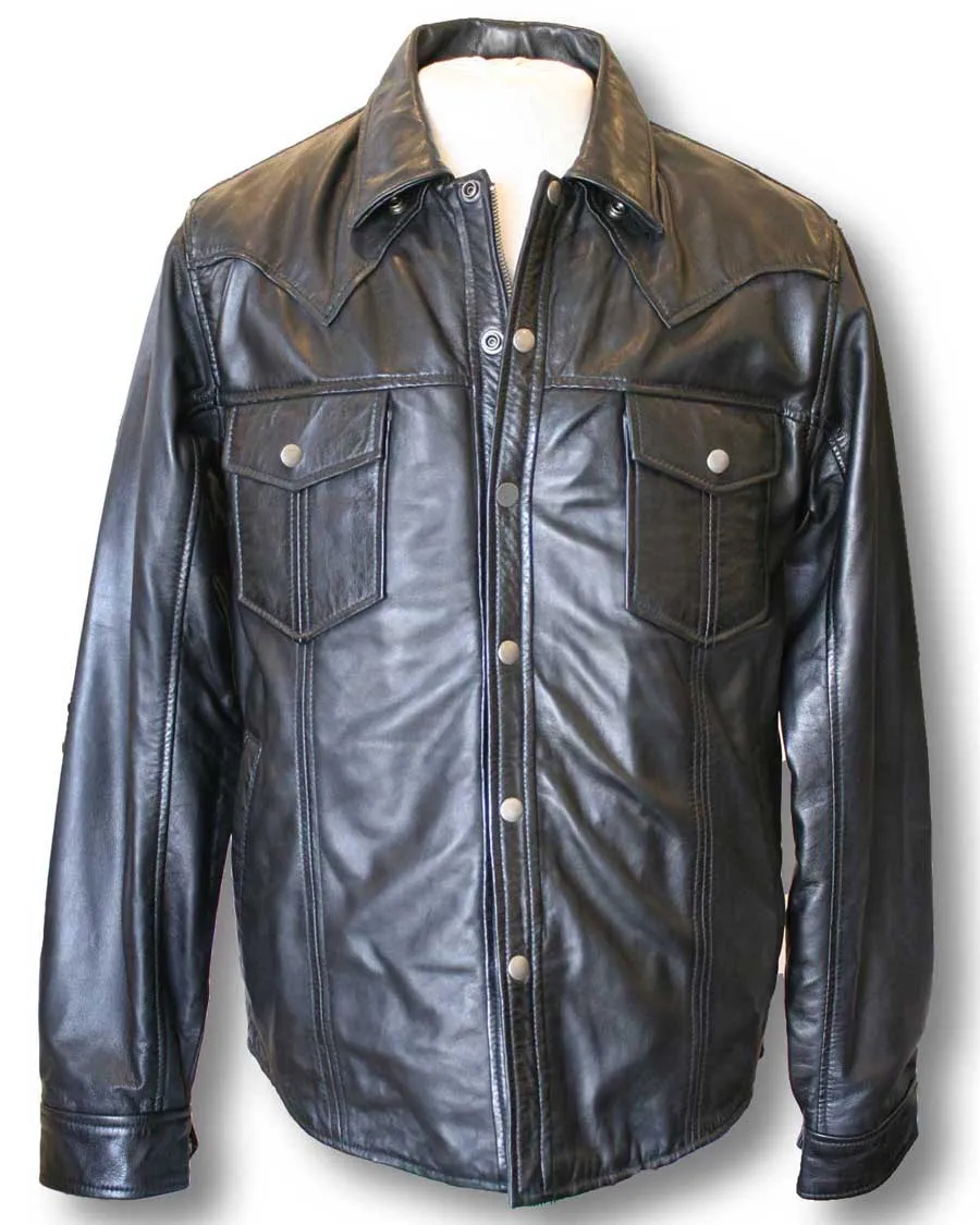 Good Ol Boy Leathe Jack-Shirt