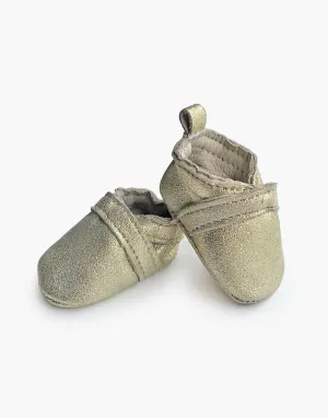 Gordis - Slippers en cuir Gold