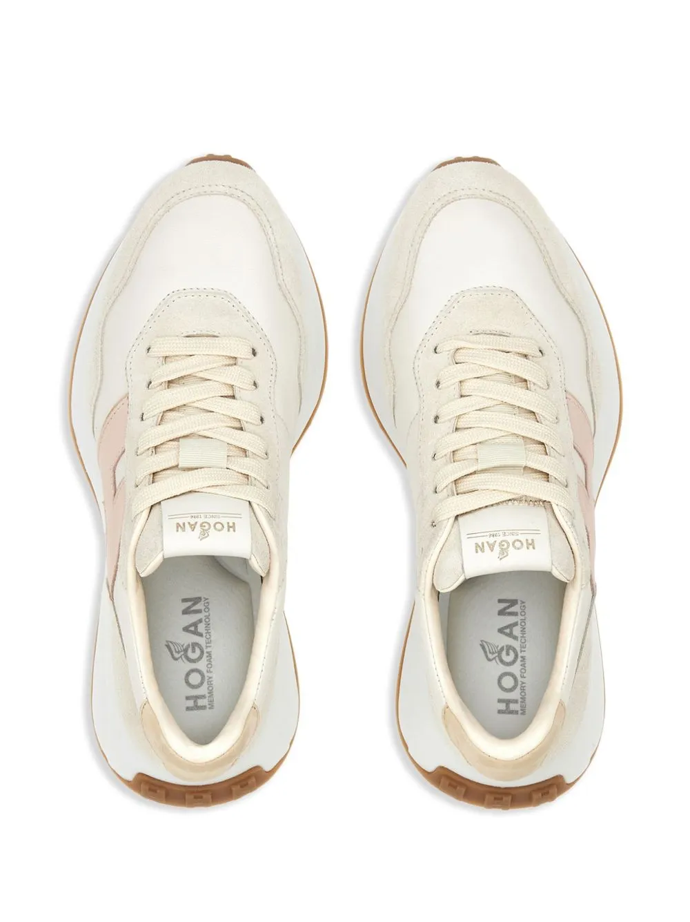 H641 leather sneakers