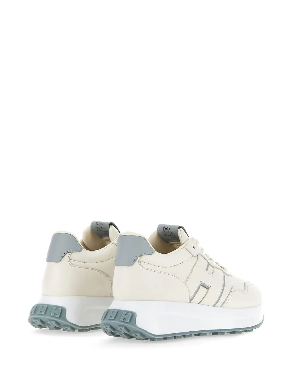 H641 leather sneakers