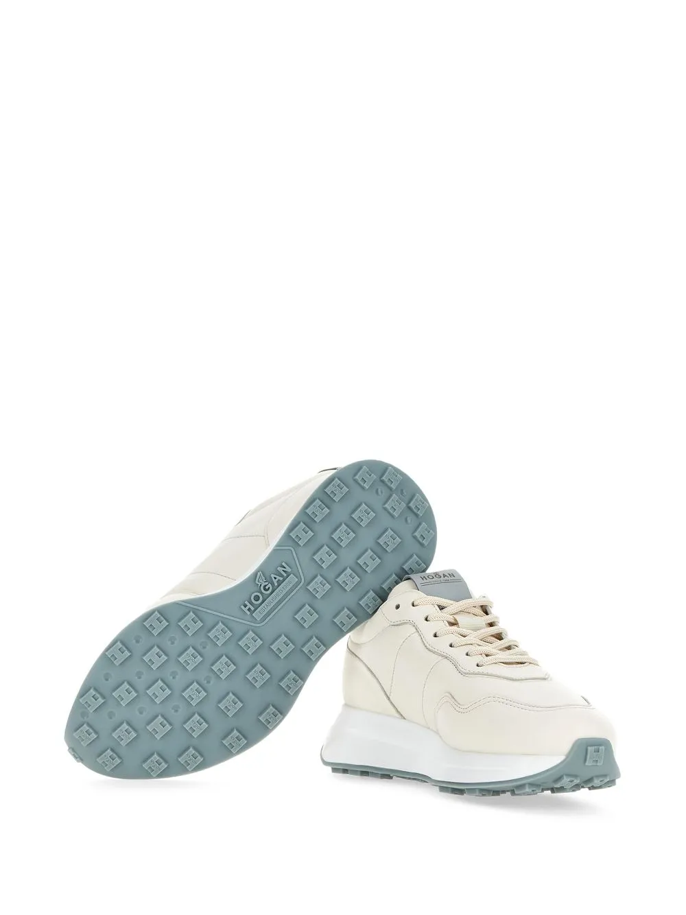 H641 leather sneakers
