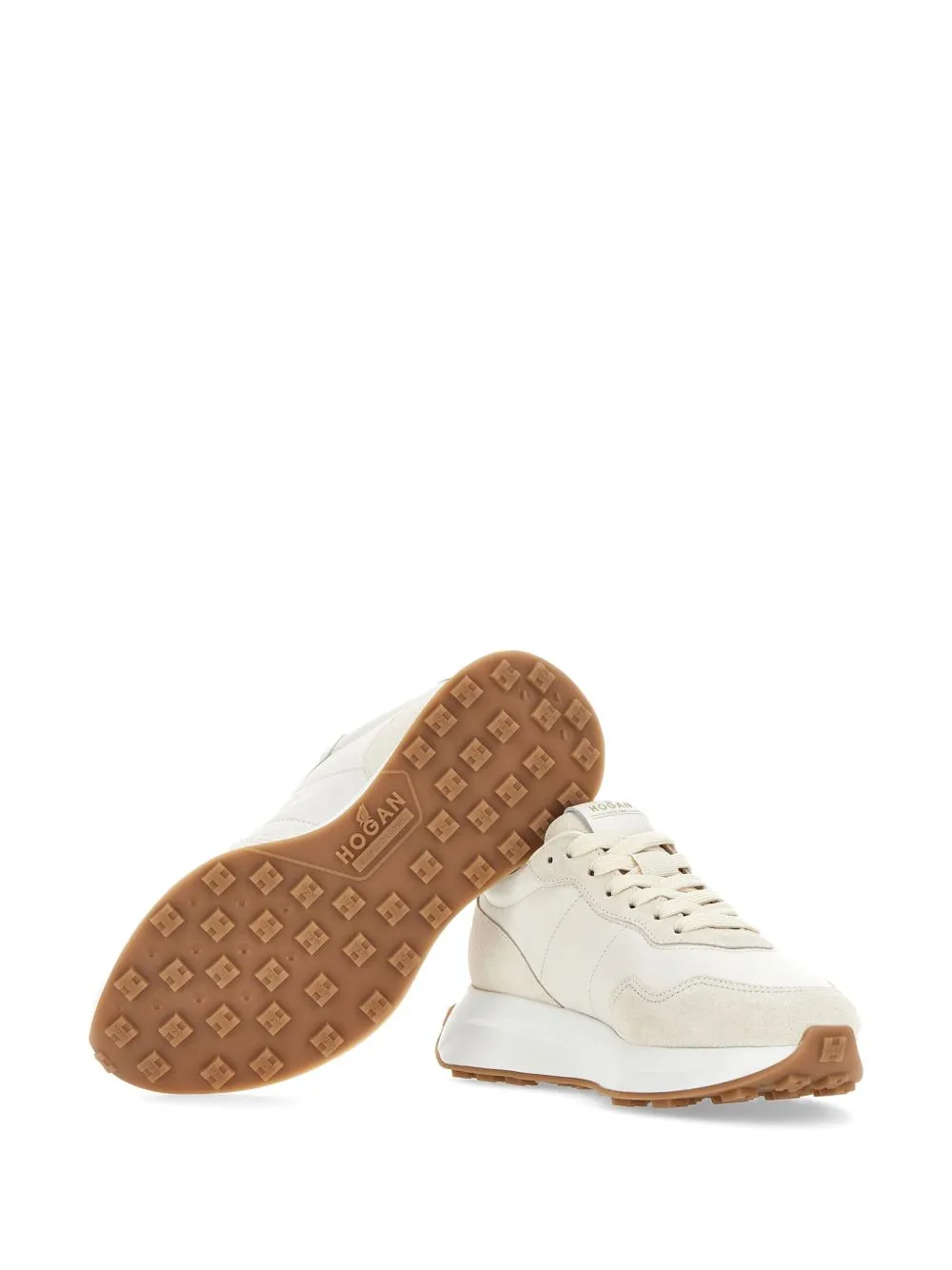 H641 leather sneakers