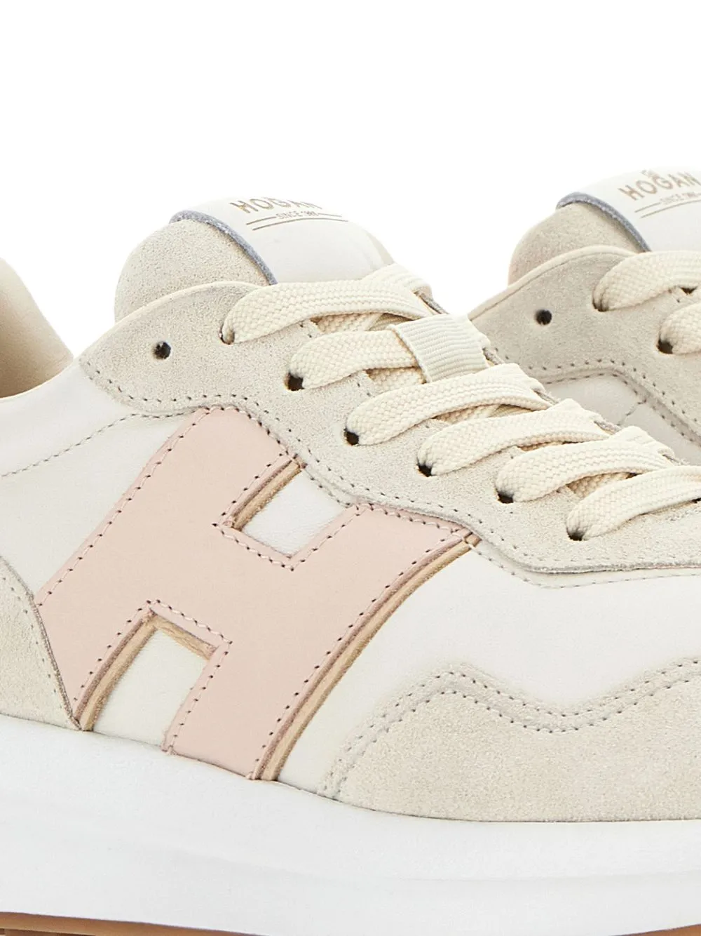 H641 leather sneakers