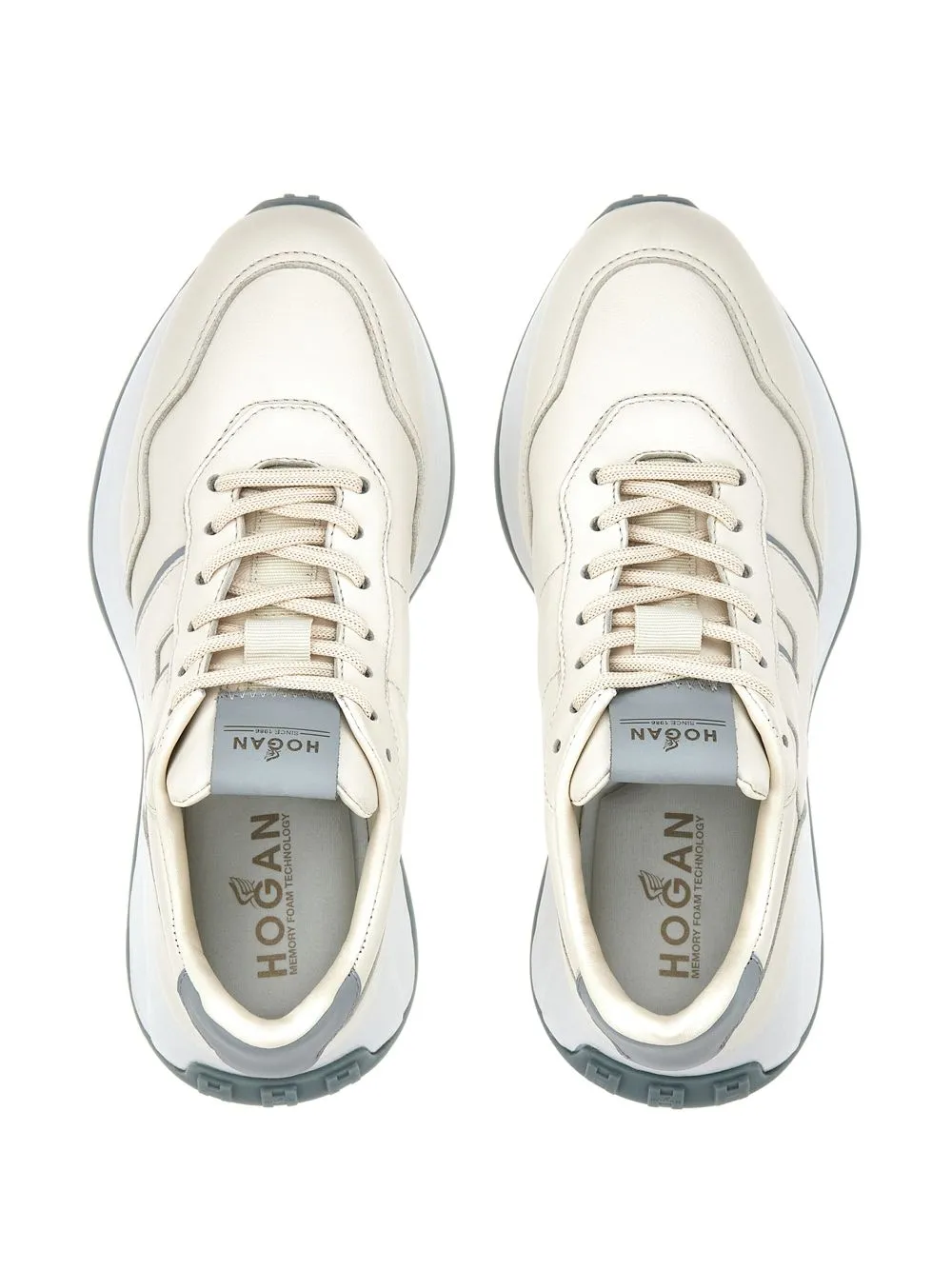 H641 leather sneakers