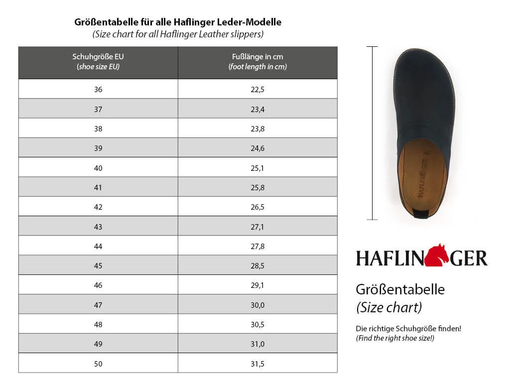 HAFLINGER Women Men leather Slippers 'Everest Basico', beige