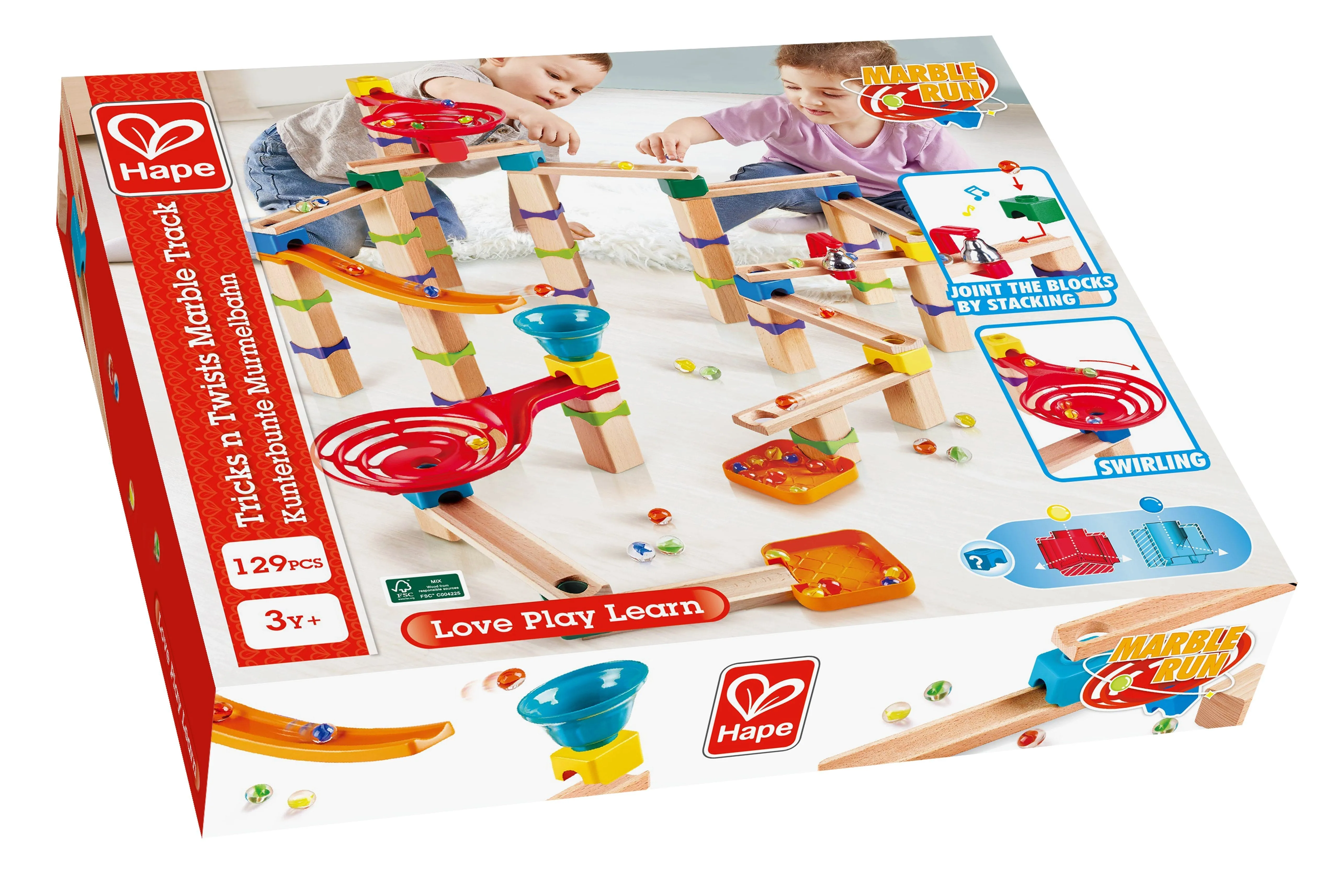 Hape Marble Cascade Block Set