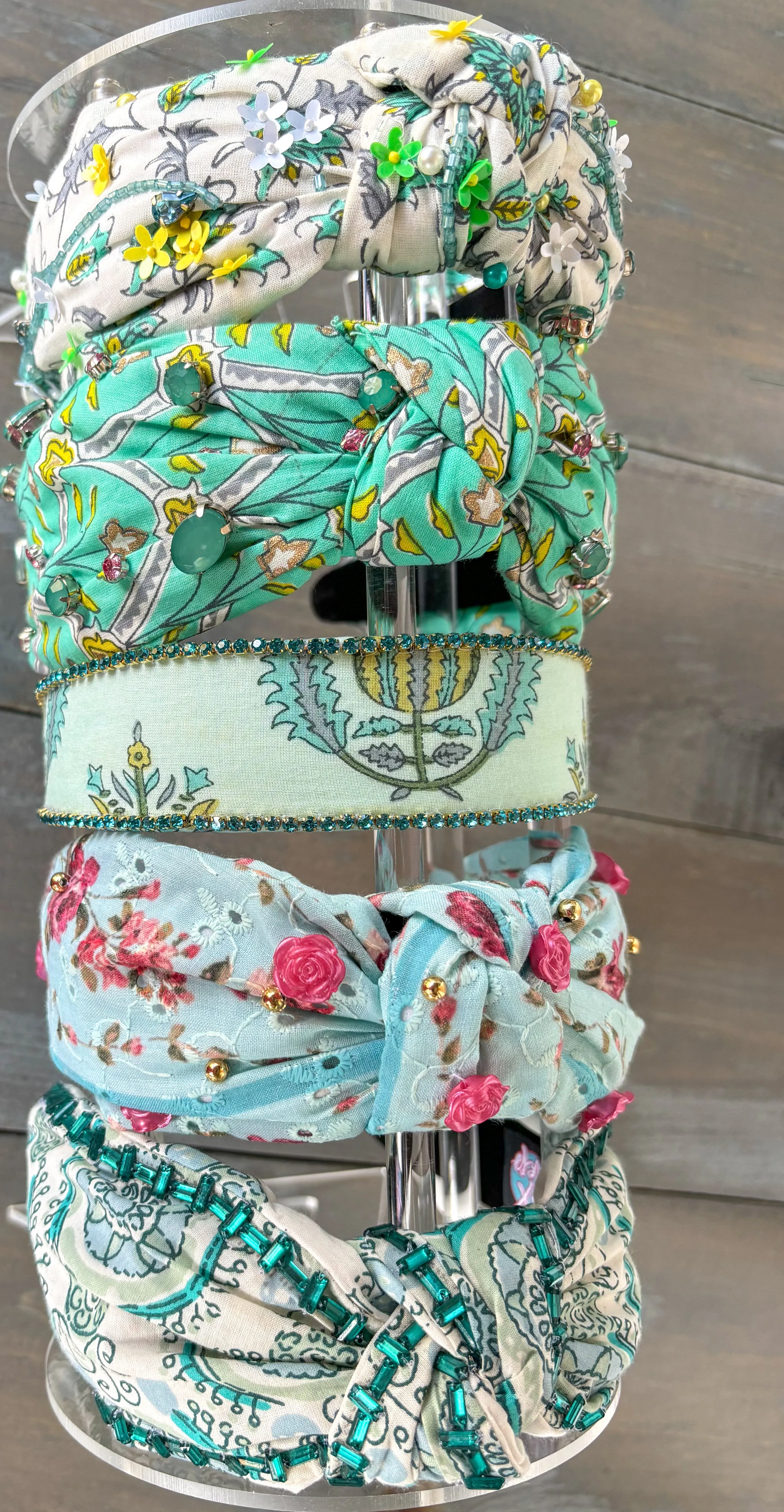 Hatteras Beaded Top Knot Headband