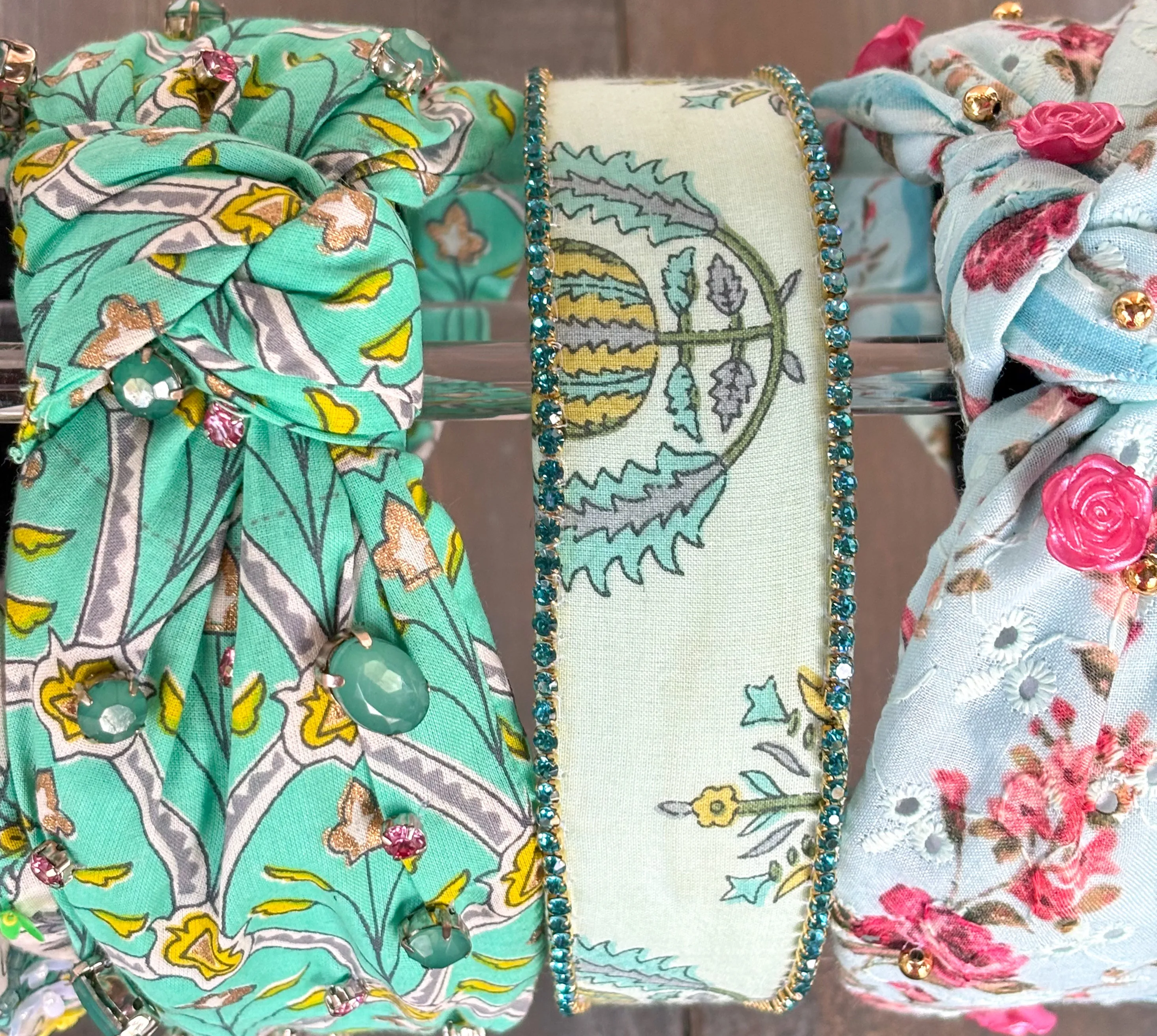 Hatteras Beaded Top Knot Headband