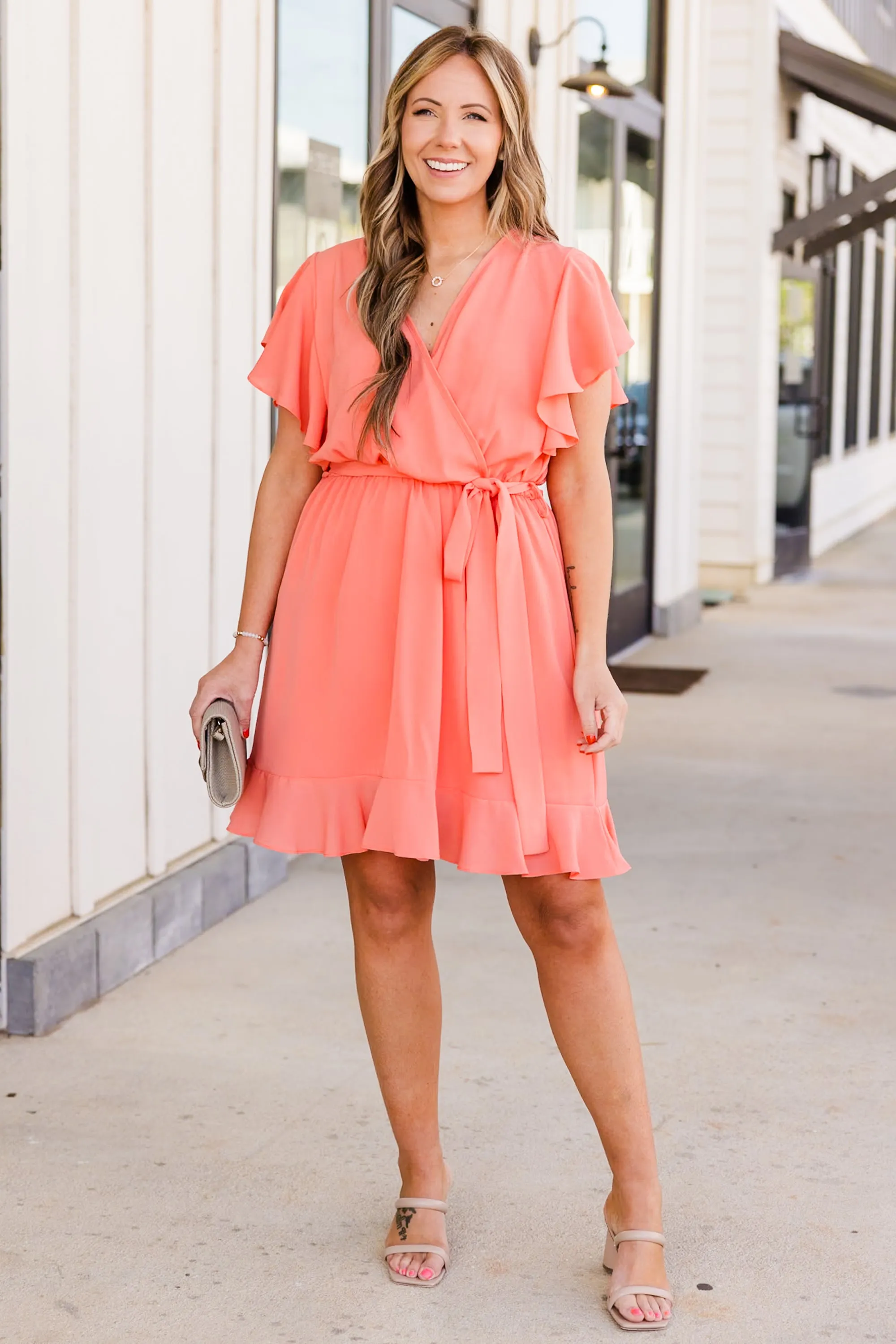Hold The Flame Dress, Sunset