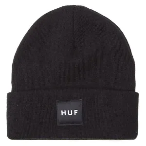 HUF Box Logo Beanie Black