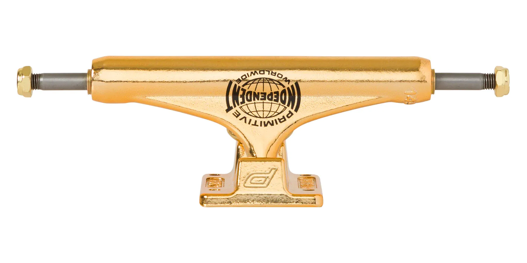 INDY Stage 11 Primitive Gold Mid Skateboard Trucks