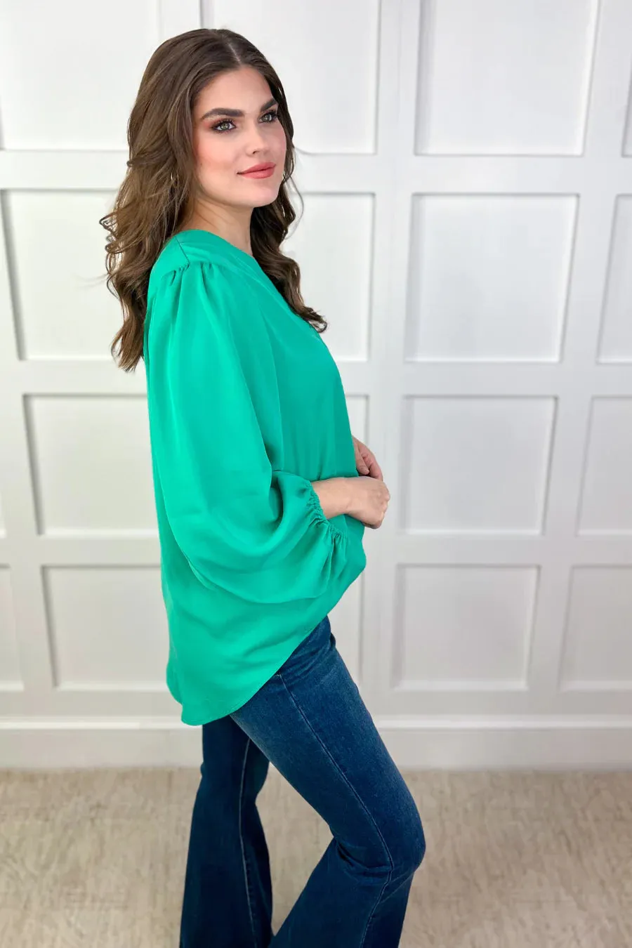 Jamie Balloon Sleeve Top