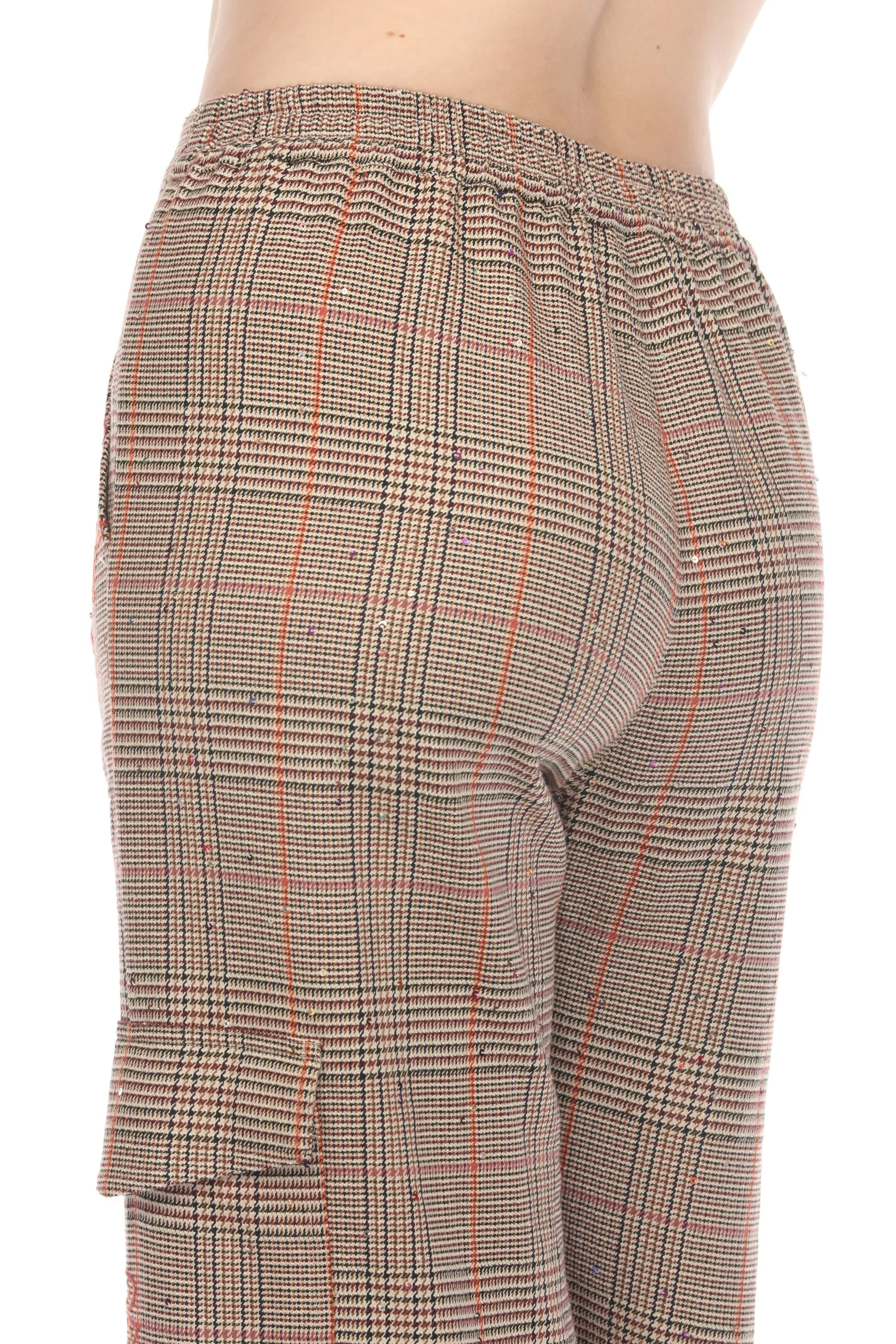 Johnny Was Workshop Plaid Nylah Cargo Pants Boho Chic W62424