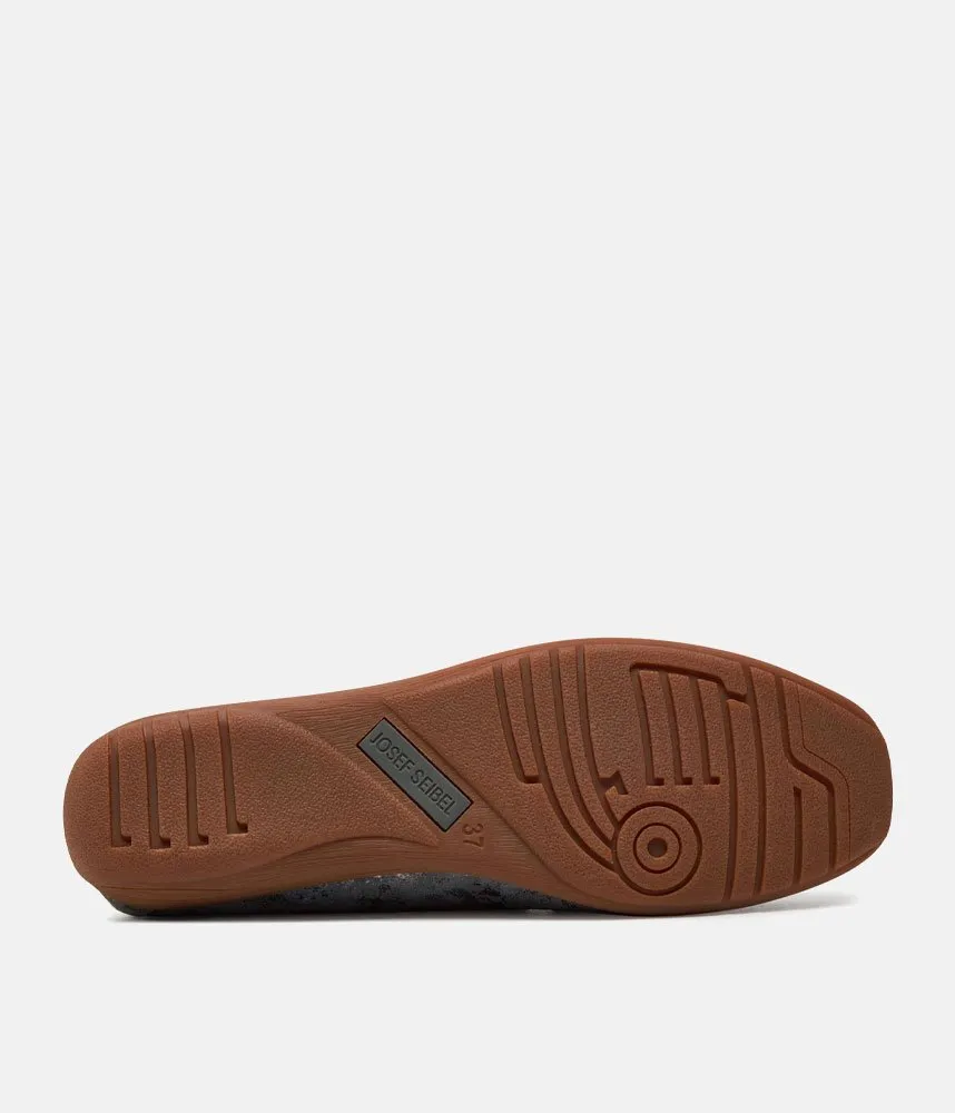 Josef Seibel Pretty Grey Combi Ballet Flats