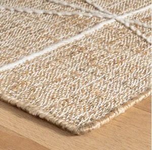 Judson Natural/Ivory Woven Jute Rug
