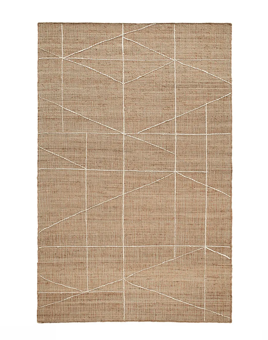 Judson Natural/Ivory Woven Jute Rug