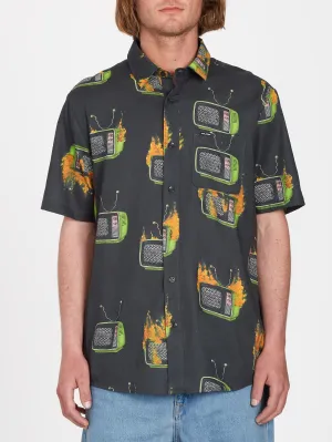 Justin Hager Woven Shirt - BLACK