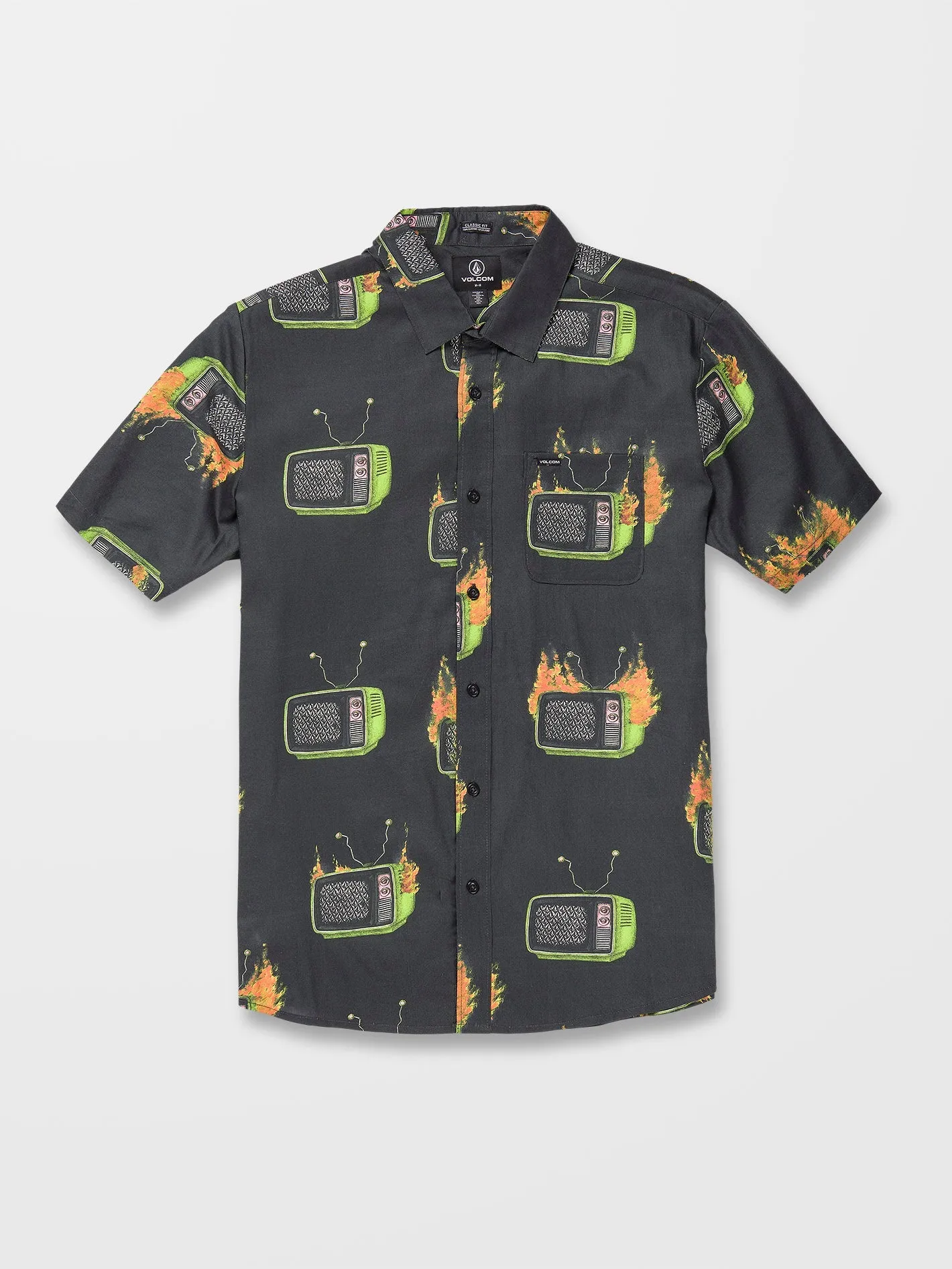 Justin Hager Woven Shirt - BLACK