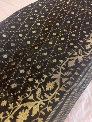 Kalo Shona Jamdani Saree