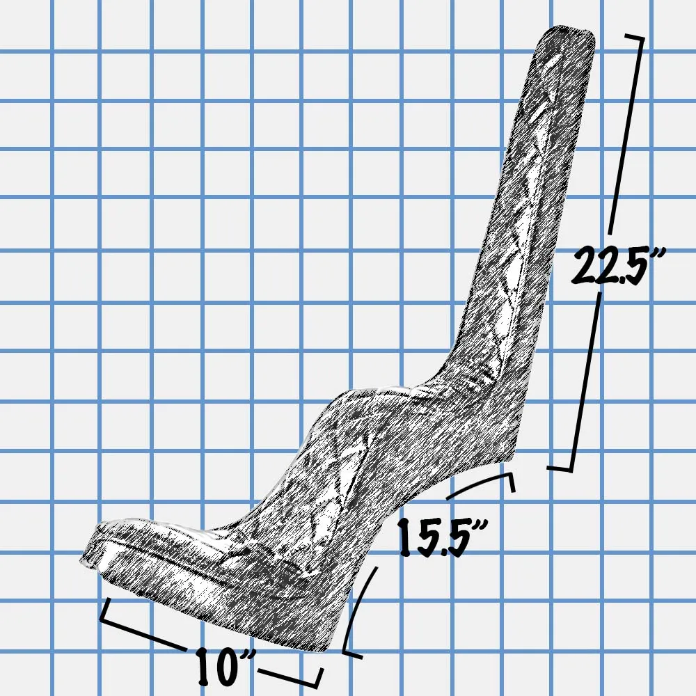 King & Queen Seat For Sportster Hardtail Kit - Diamond Stitch