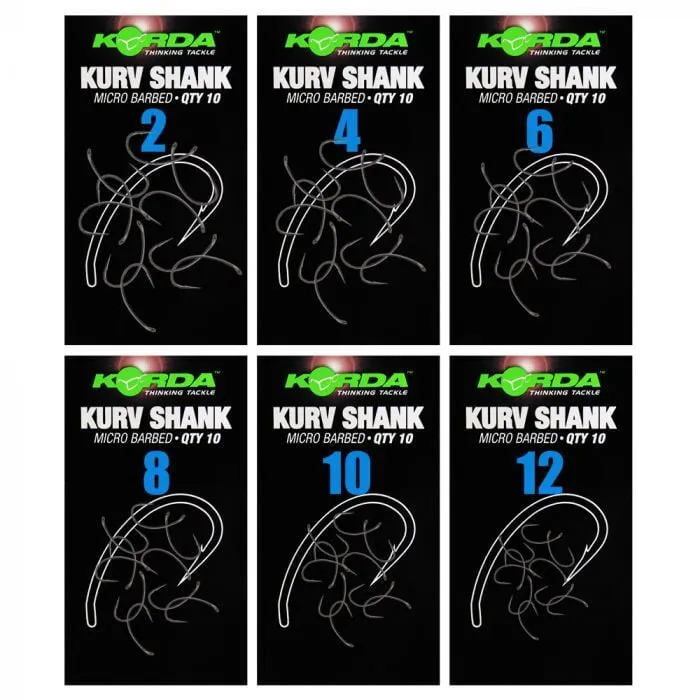 Korda Kurv Shank Barbed
