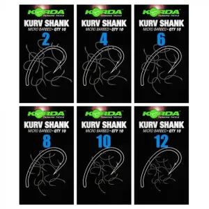 Korda Kurv Shank Barbed