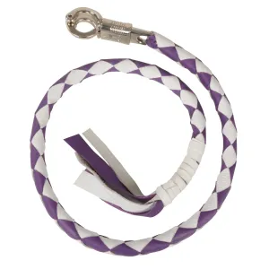 Leather "Get Back" Whip for Motorcycles