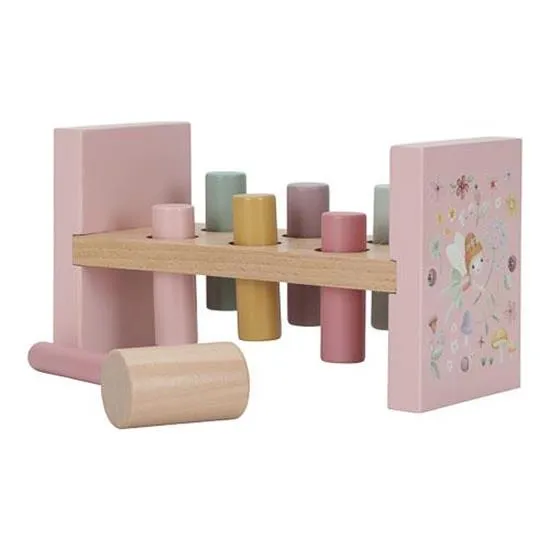 Little Dutch Wooden Pounding Bench - Fairy Garden