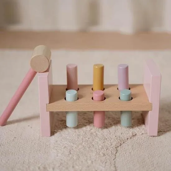Little Dutch Wooden Pounding Bench - Fairy Garden