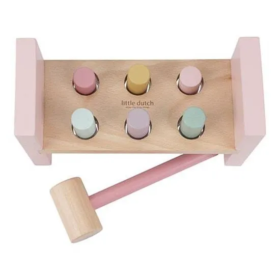 Little Dutch Wooden Pounding Bench - Fairy Garden