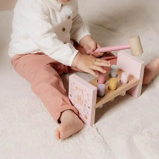 Little Dutch Wooden Pounding Bench - Fairy Garden