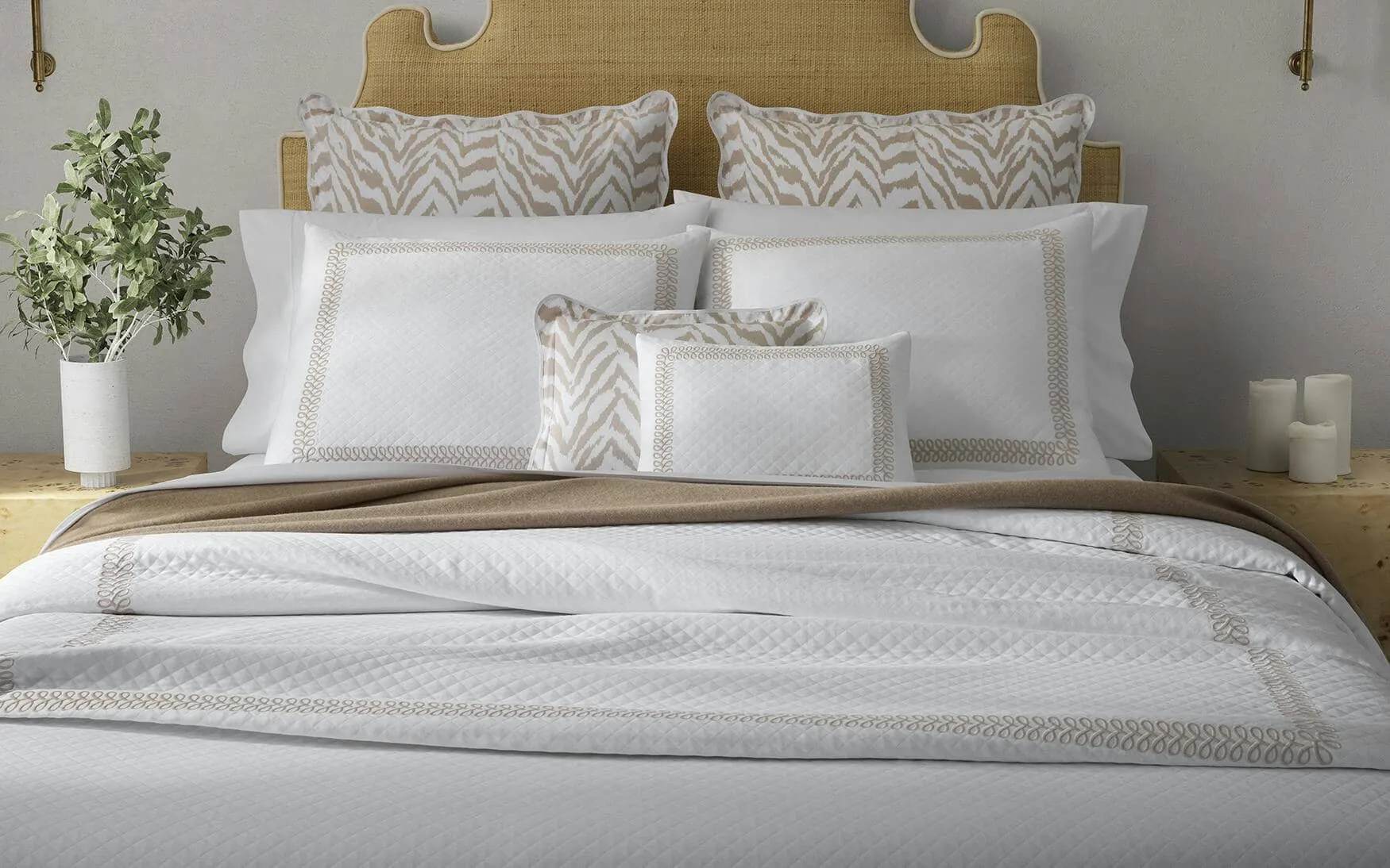 Luca Hemstitch Duvet Cover