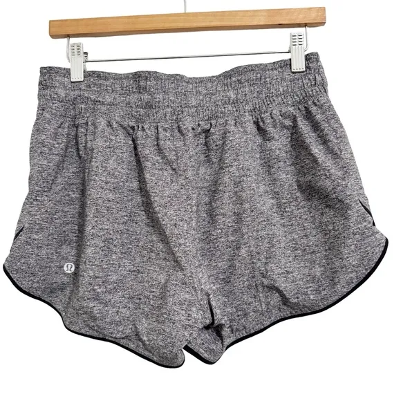 Lululemon Choose A Side Reversible Short Heather Lux Multi Black Size 6