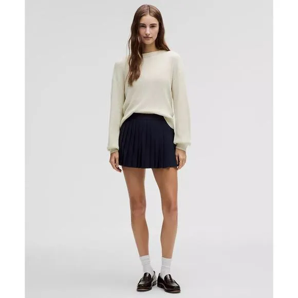 LULULEMON Reversible Beige Crossover Sweater