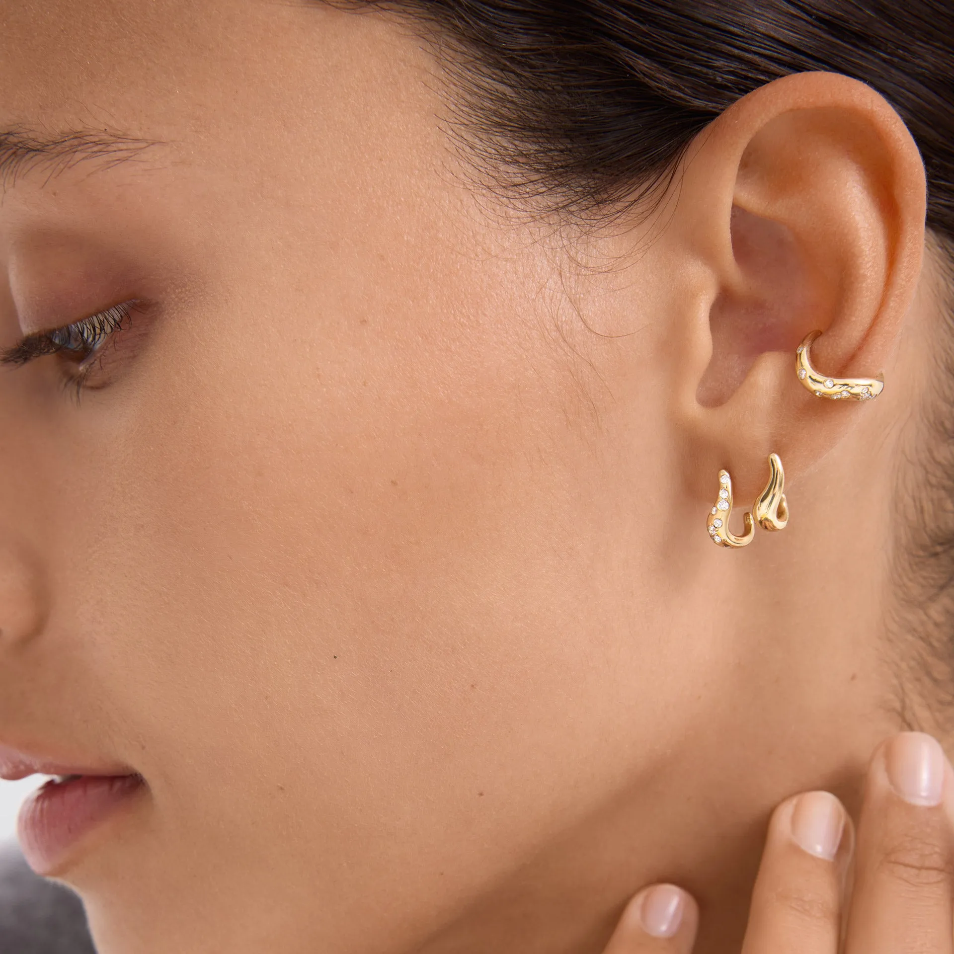 Lune Galactic Ear Cuff