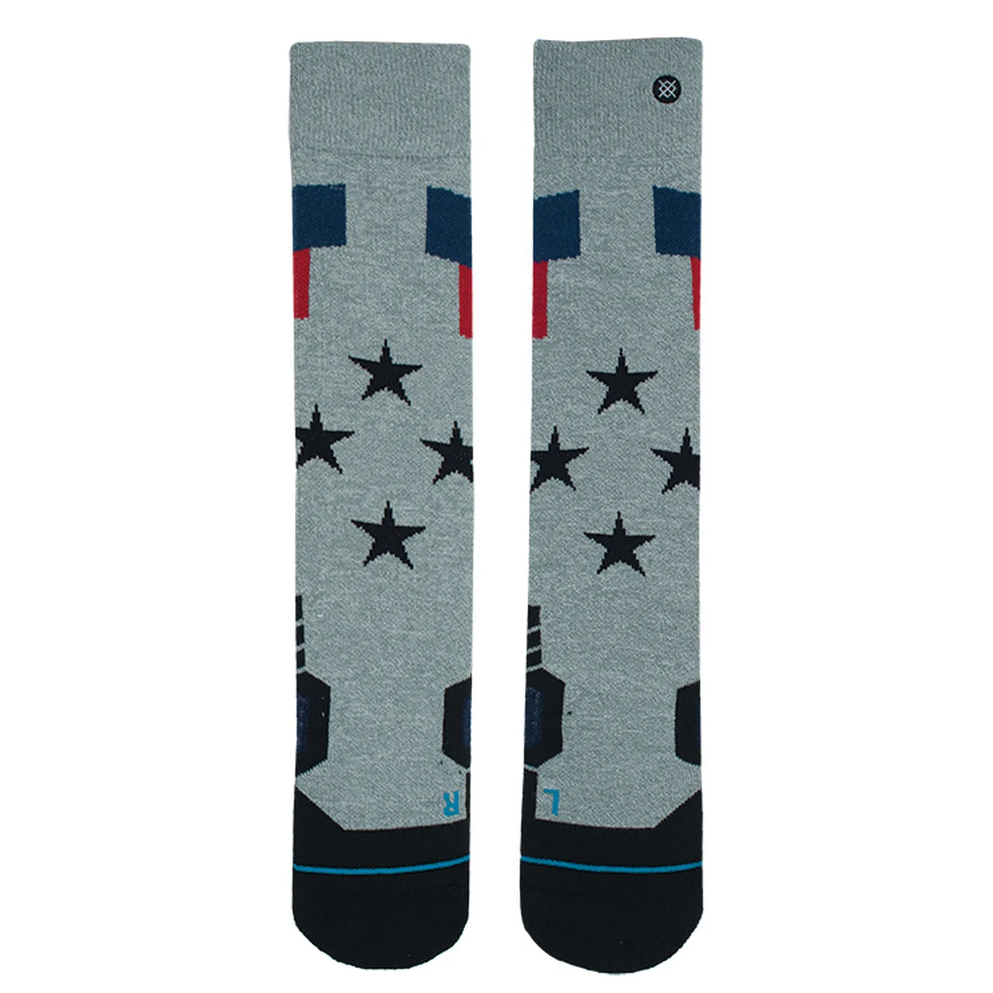 M758C16TOM Stance Tomcat Socks Grey Heather