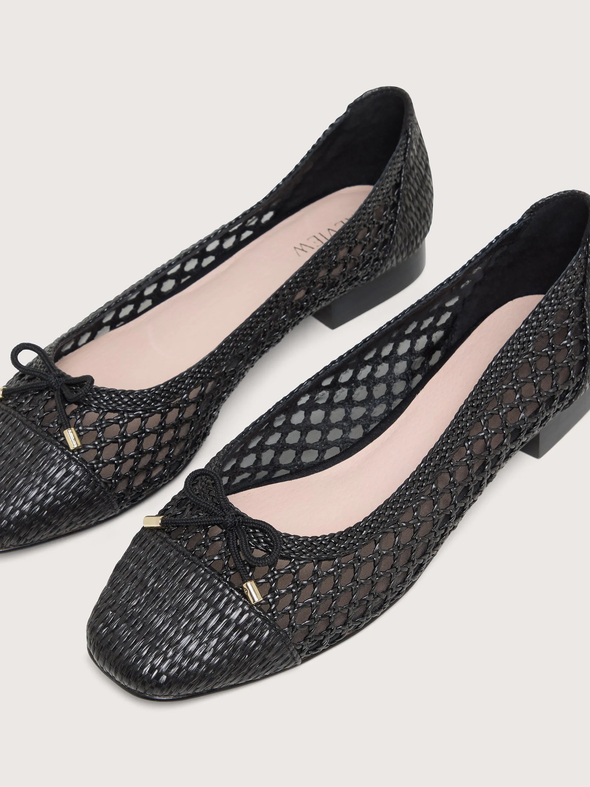 Maelle Raffia Ballet Flat