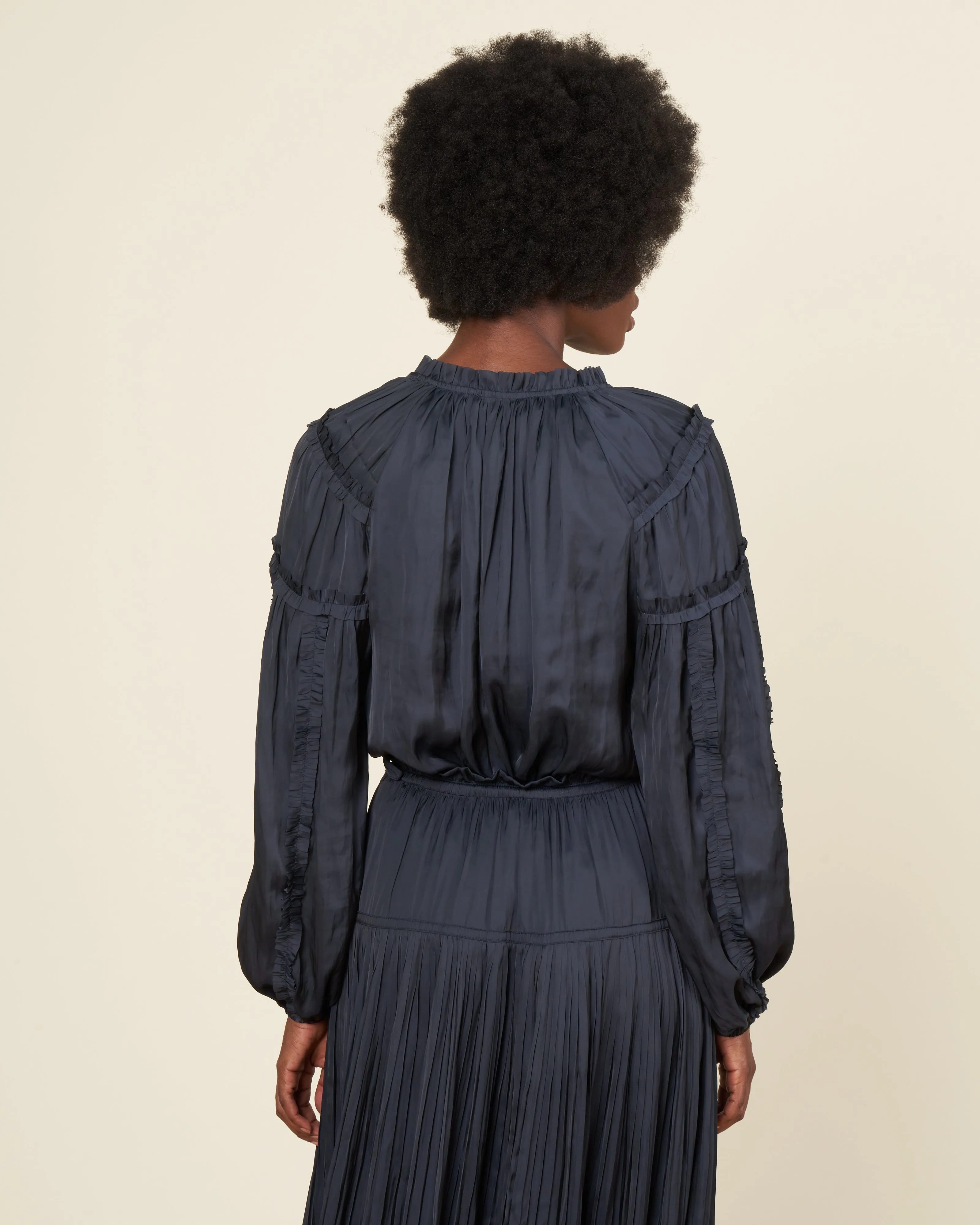 maeve blouse - midnight