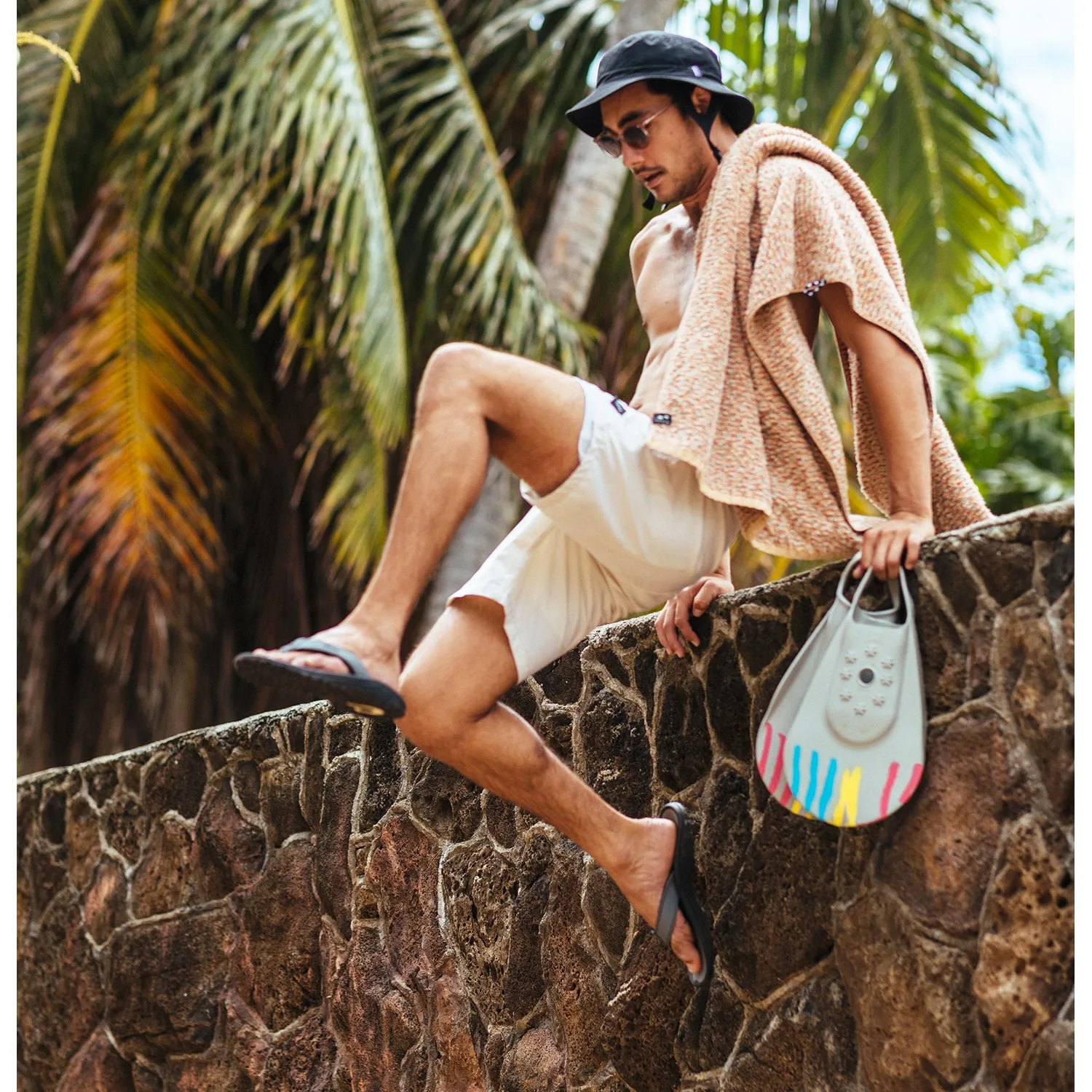Men's OluKai Ohana Koa Trench Blue/Poi Synthetic